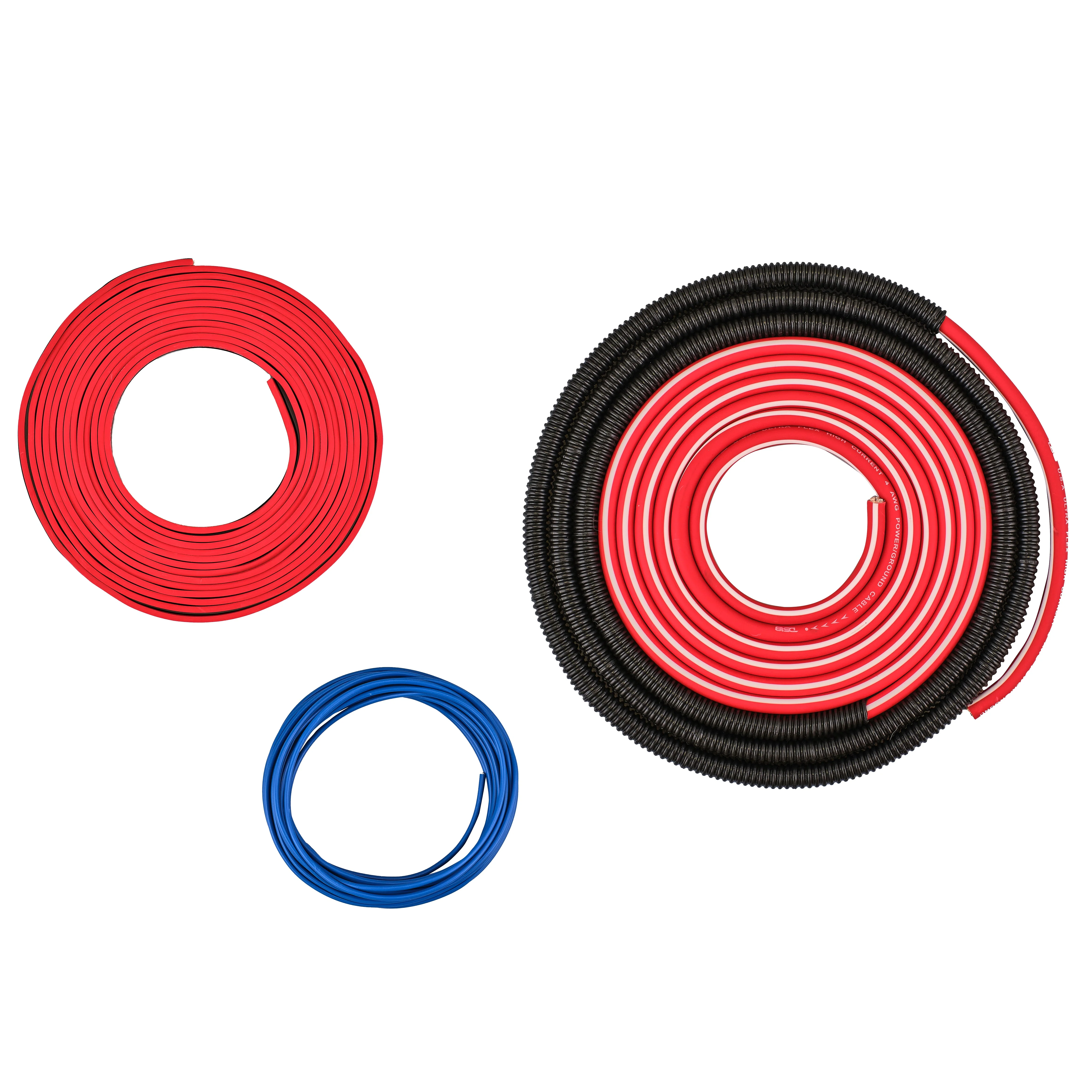 4-GA Amplifier Installation Kit - RED - Image 3