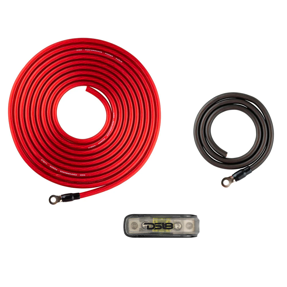 4-GA CCA Amplifier Installation Kit - RED - Image 5