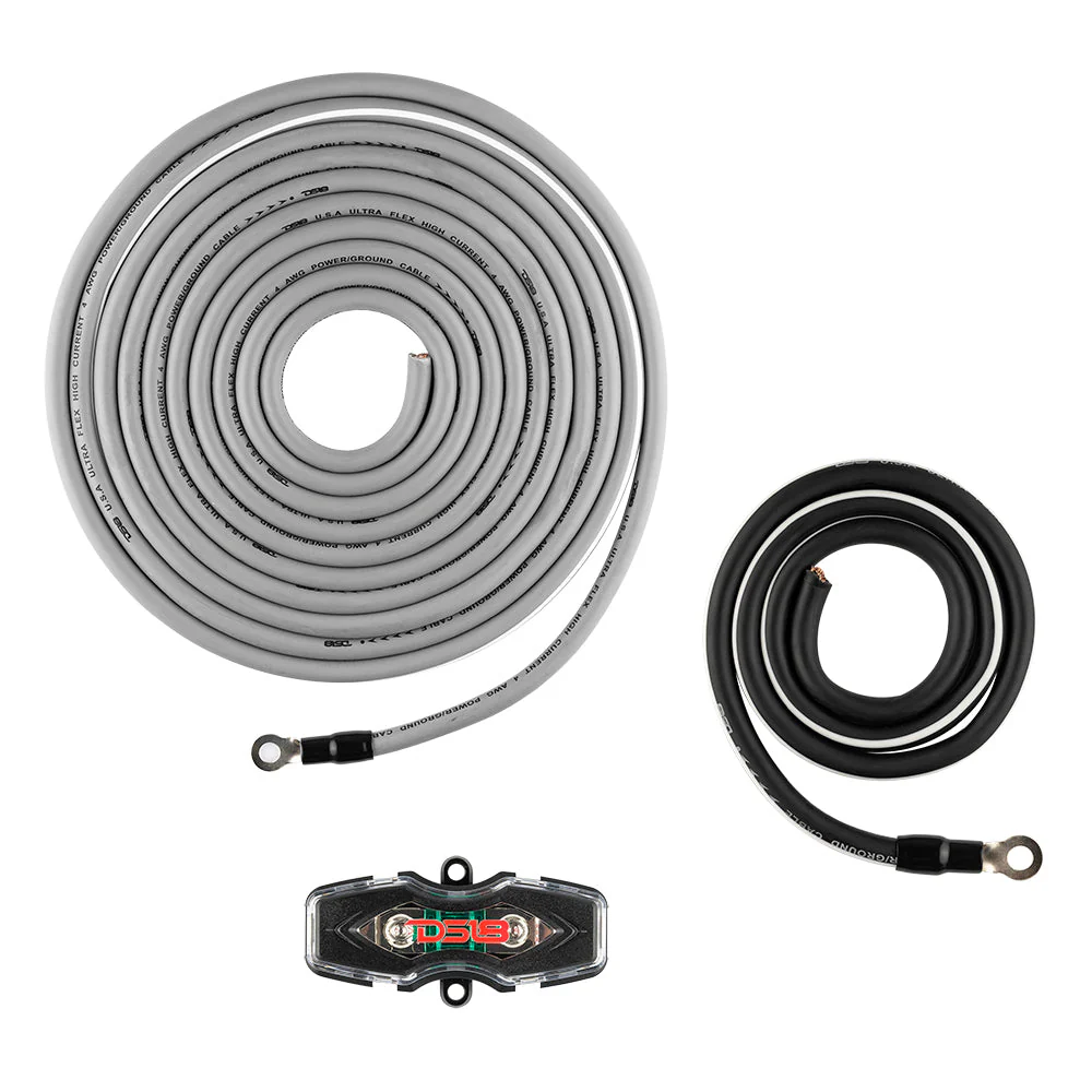 4-GA CCA Amplifier Installation Kit  -  SILVER - Image 3