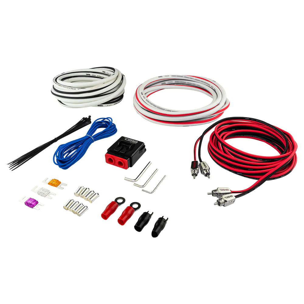 4-GA Marine Tinned OFC Amplifier Installation Kit - WHITE - Image 5
