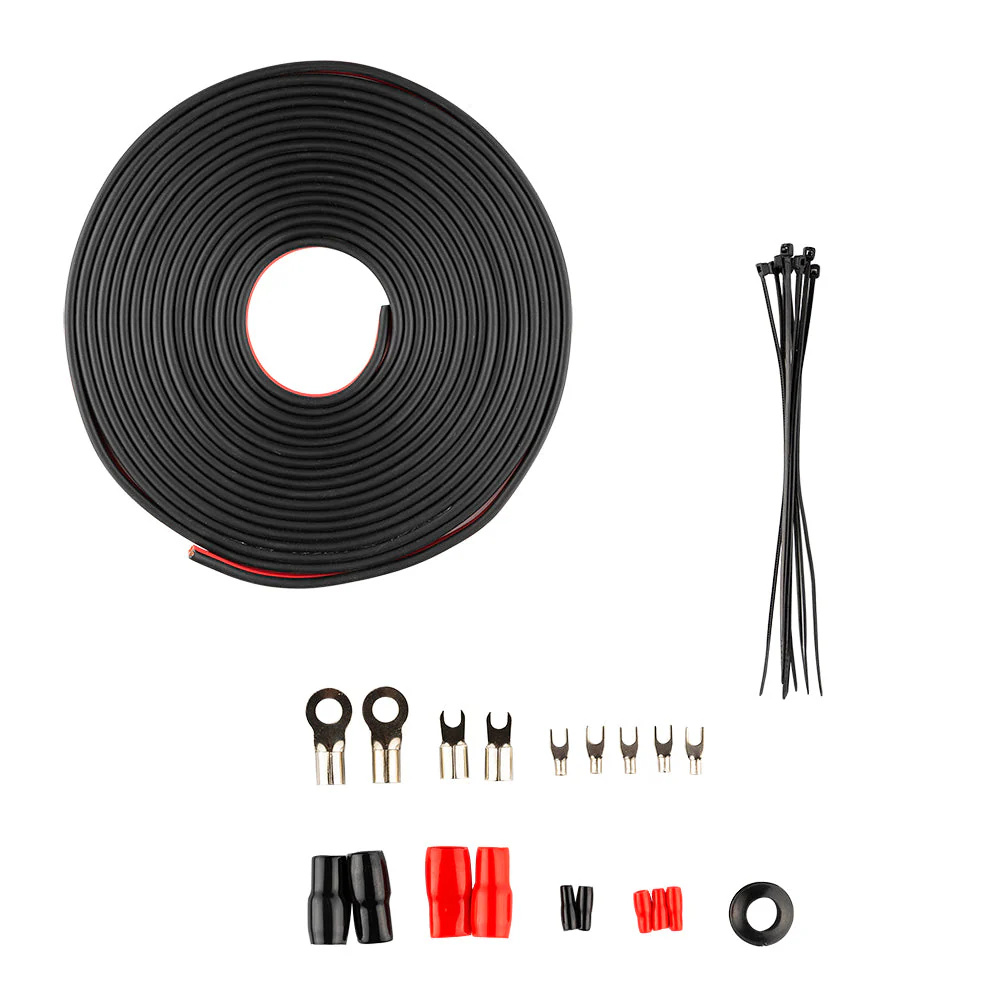 4-GA OFC 100% Copper Amplifier Installation Kit - RED - Image 4