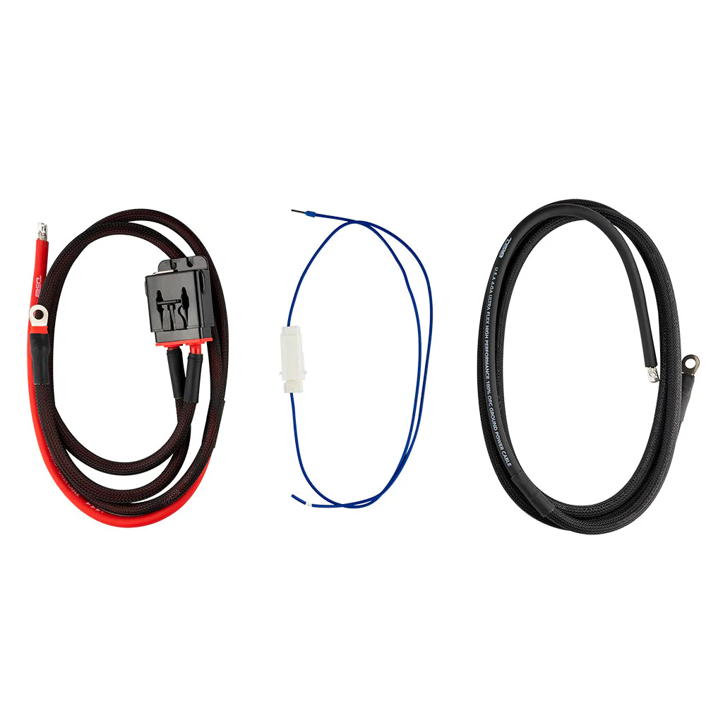 4-GA  RYDER OFC Amplifier  Installation Kit for Harley Davidson - RED - Image 2