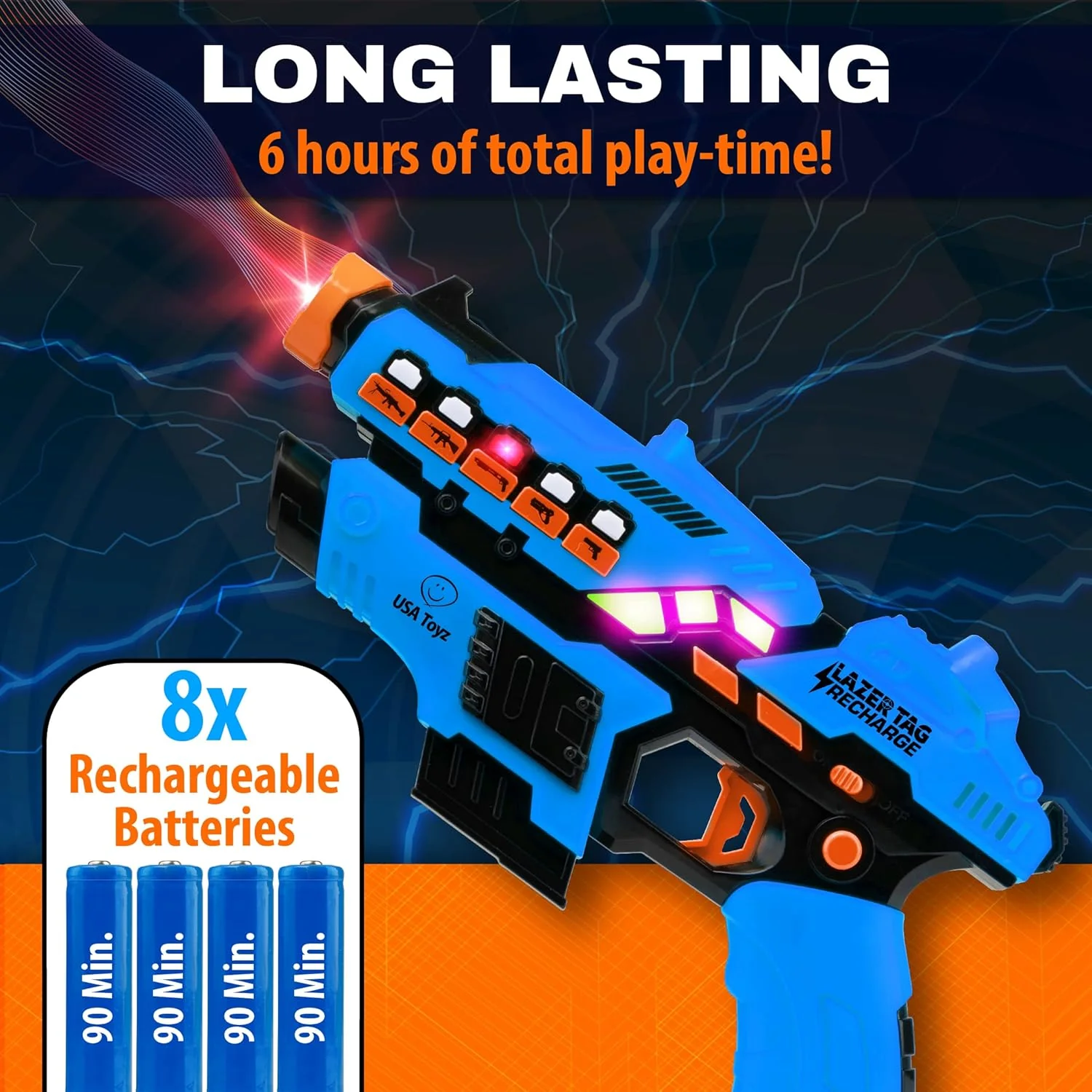 4-Pack: USA Toyz Laser Tag Game - Image 4