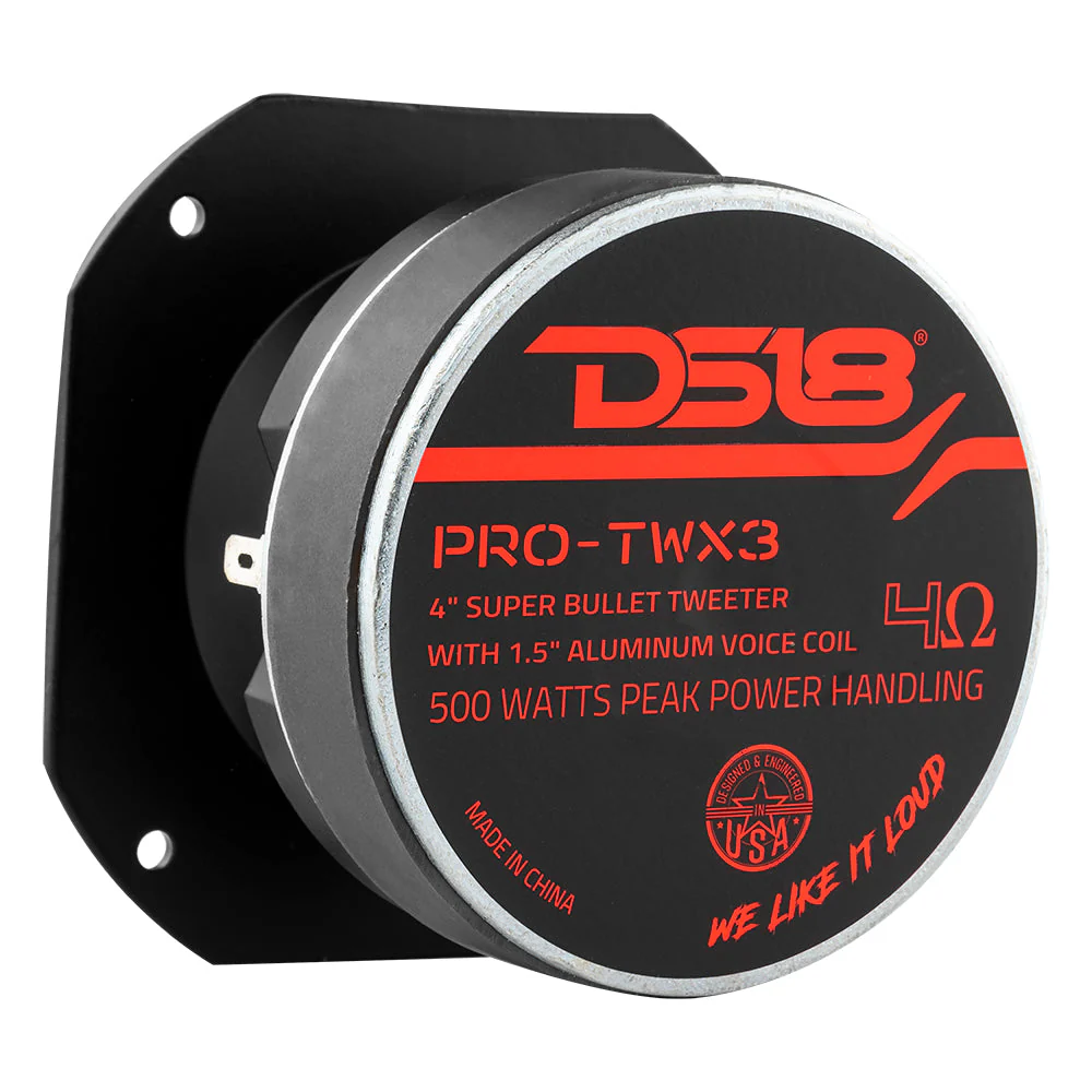 4" Super Bullet Tweeter 250 Watts 1.5" Titanium 4-Ohm Vc - Image 3