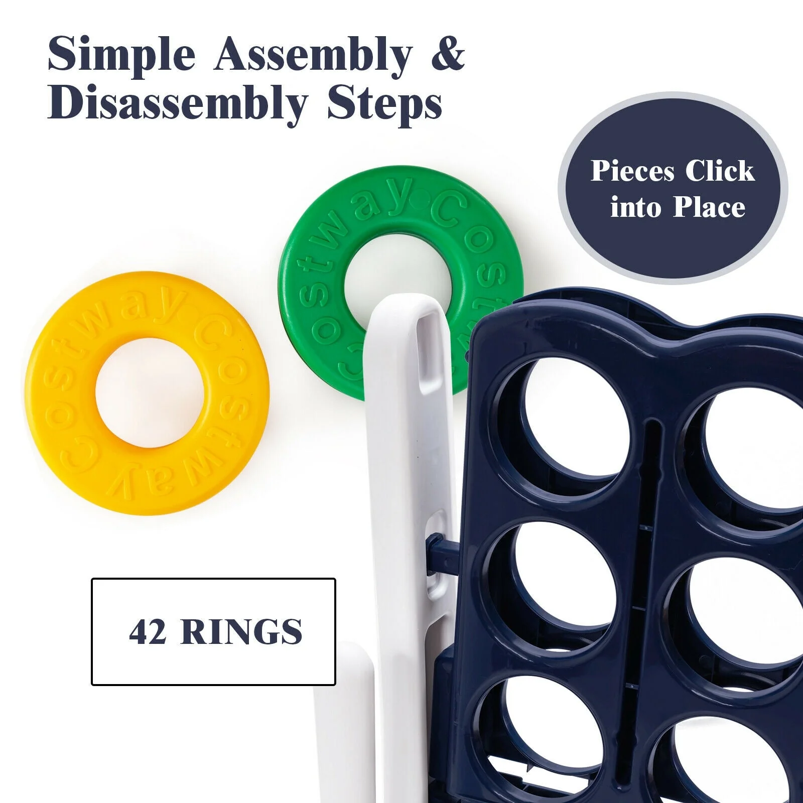 4-to-Score 4 in A Row Giant Game Set for Kids Adults Family Fun - Image 5