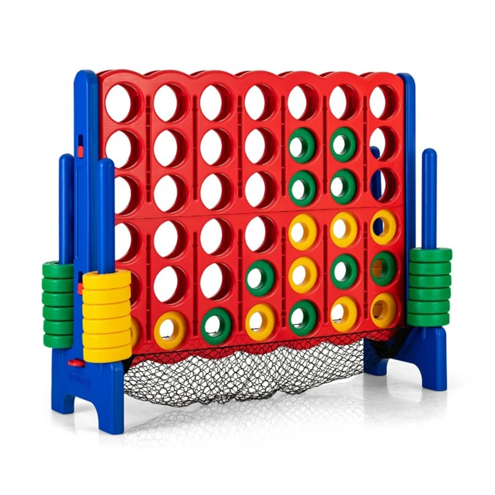 4-to-Score Giant Game Set with Net Storage-Blue - Image 3