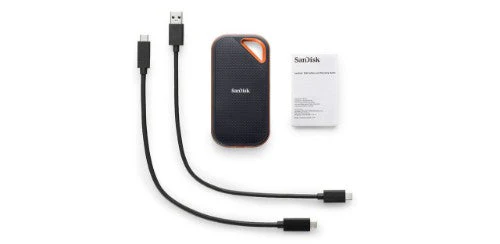 SanDisk Extreme PRO Portable 2 TB USB Type-C 3.2 Gen 2 (3.1 Gen 2) Black - Image 3