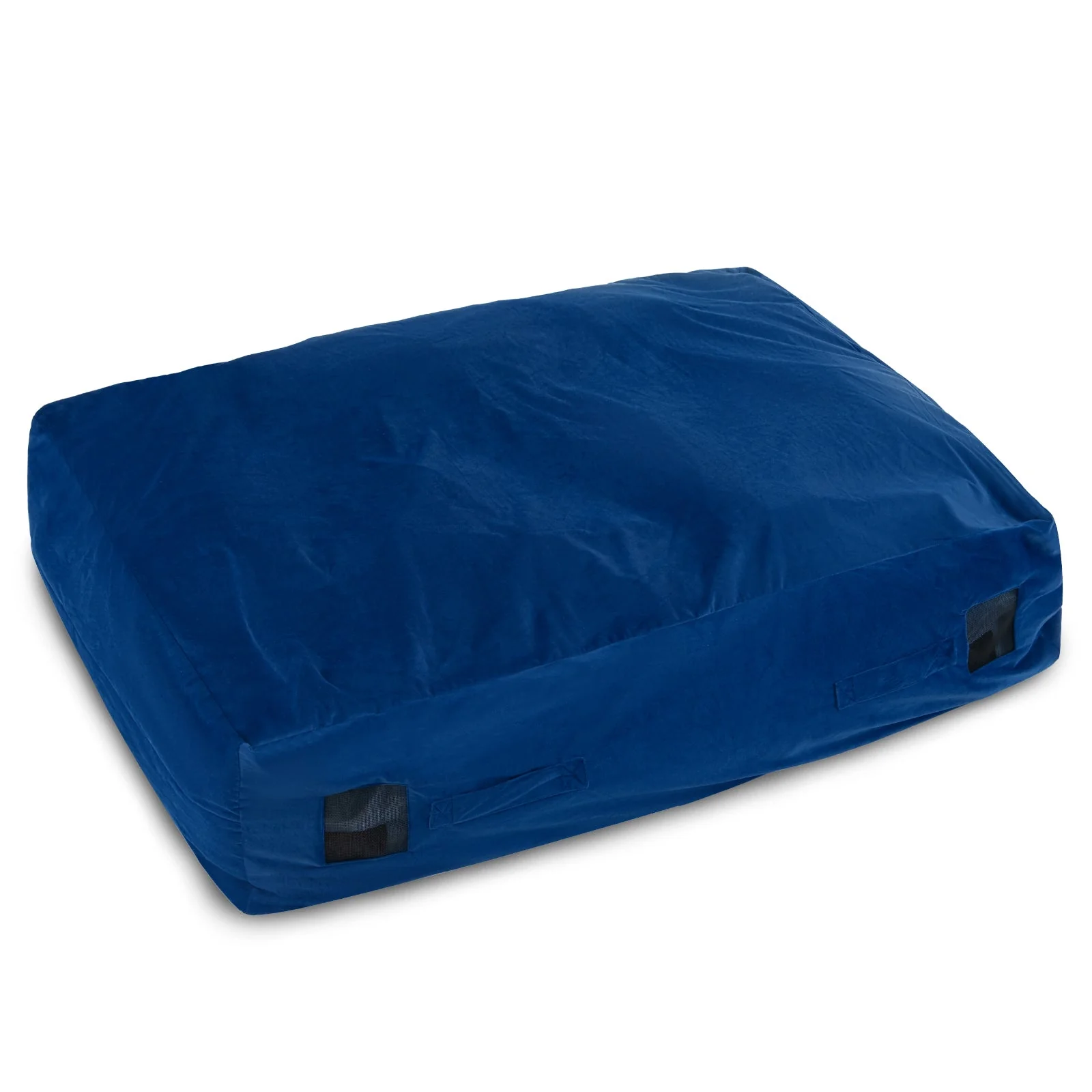 47 x 35.5 Inch Crash Pad Sensory Mat with Foam Blocks and Washable Cover-Blue - Image 3