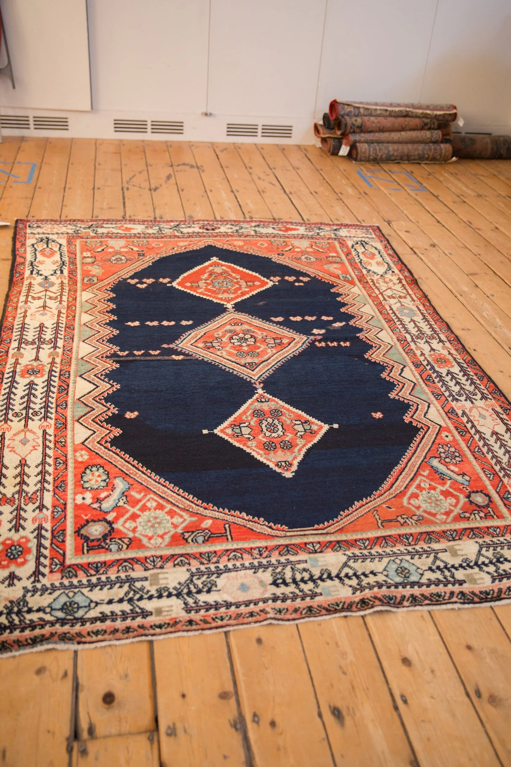 5.5x7.5 Vintage Malayer Carpet - Image 7