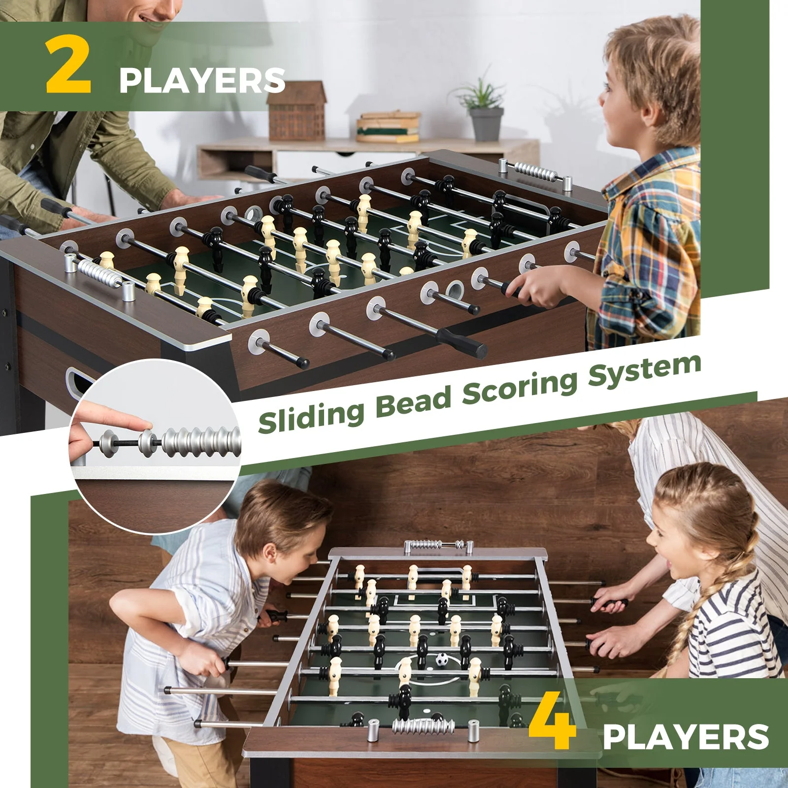 54 Inch Indoor Competition Game Soccer Table - Image 5