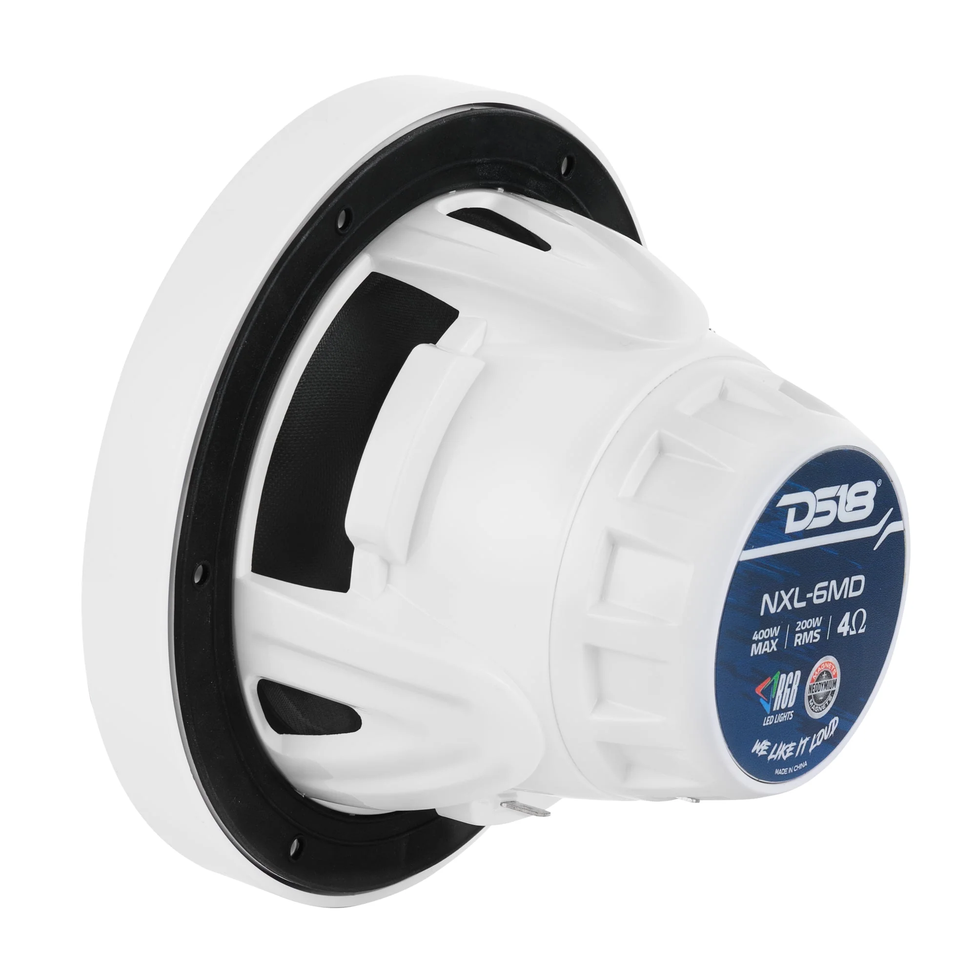 6.5” Marine 2-Way Hybrid Speaker with RGB LED, Compression Driver and Neodymium Magnet | 250W RMS 4-Ohm - Image 6