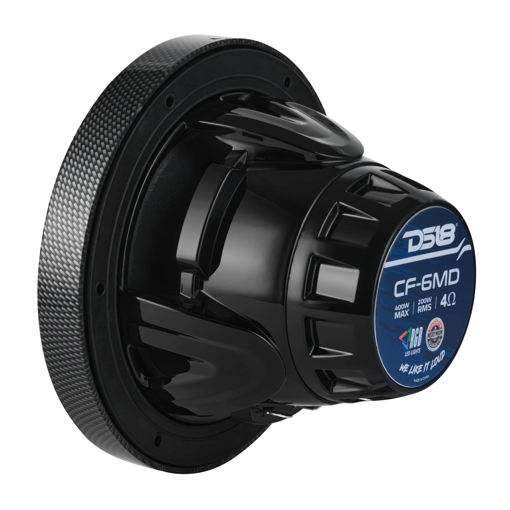 6.5” Marine 2-Way Hybrid Speaker with RGB LED, Compression Driver and Neodymium Magnet | 250W RMS 4-Ohm - Image 6