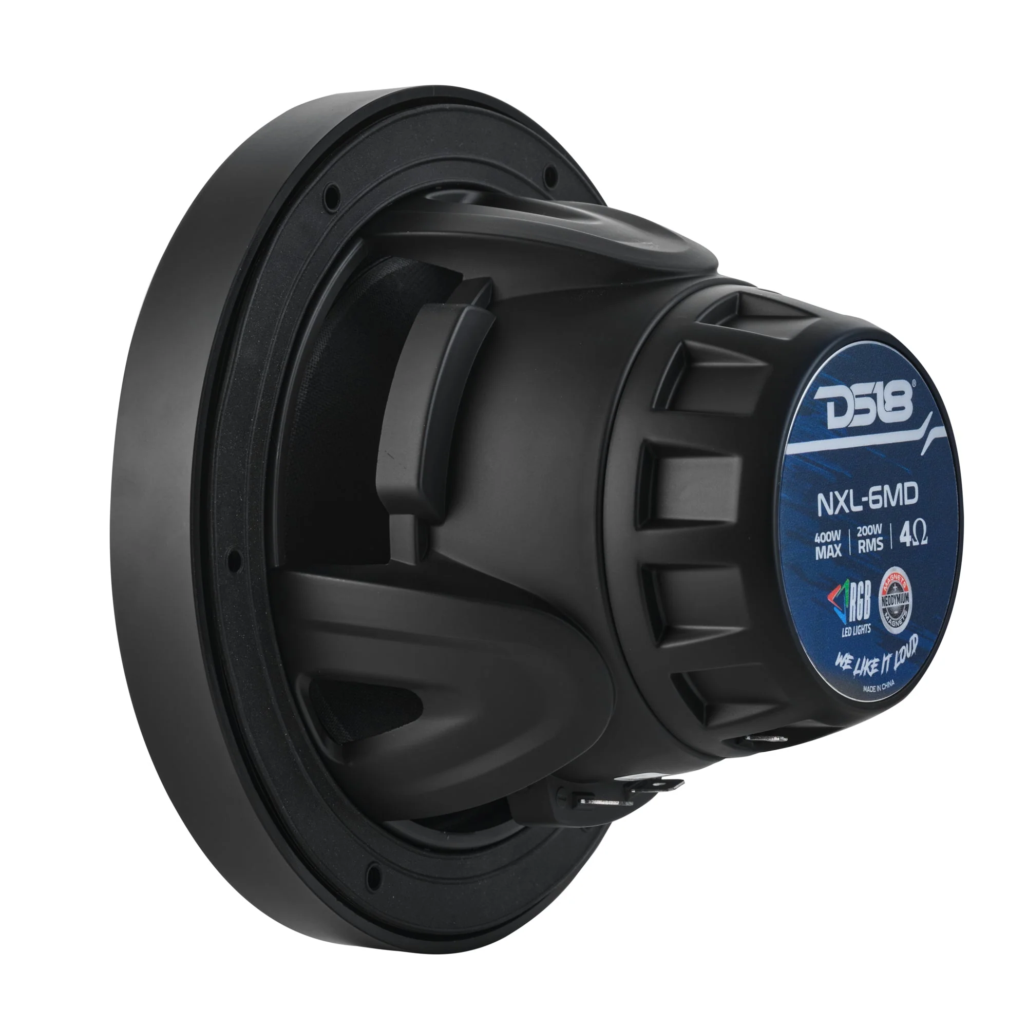 6.5” Marine 2-Way Hybrid Speaker with RGB LED, Compression Driver and Neodymium Magnet | 250W RMS 4-Ohm - Image 6