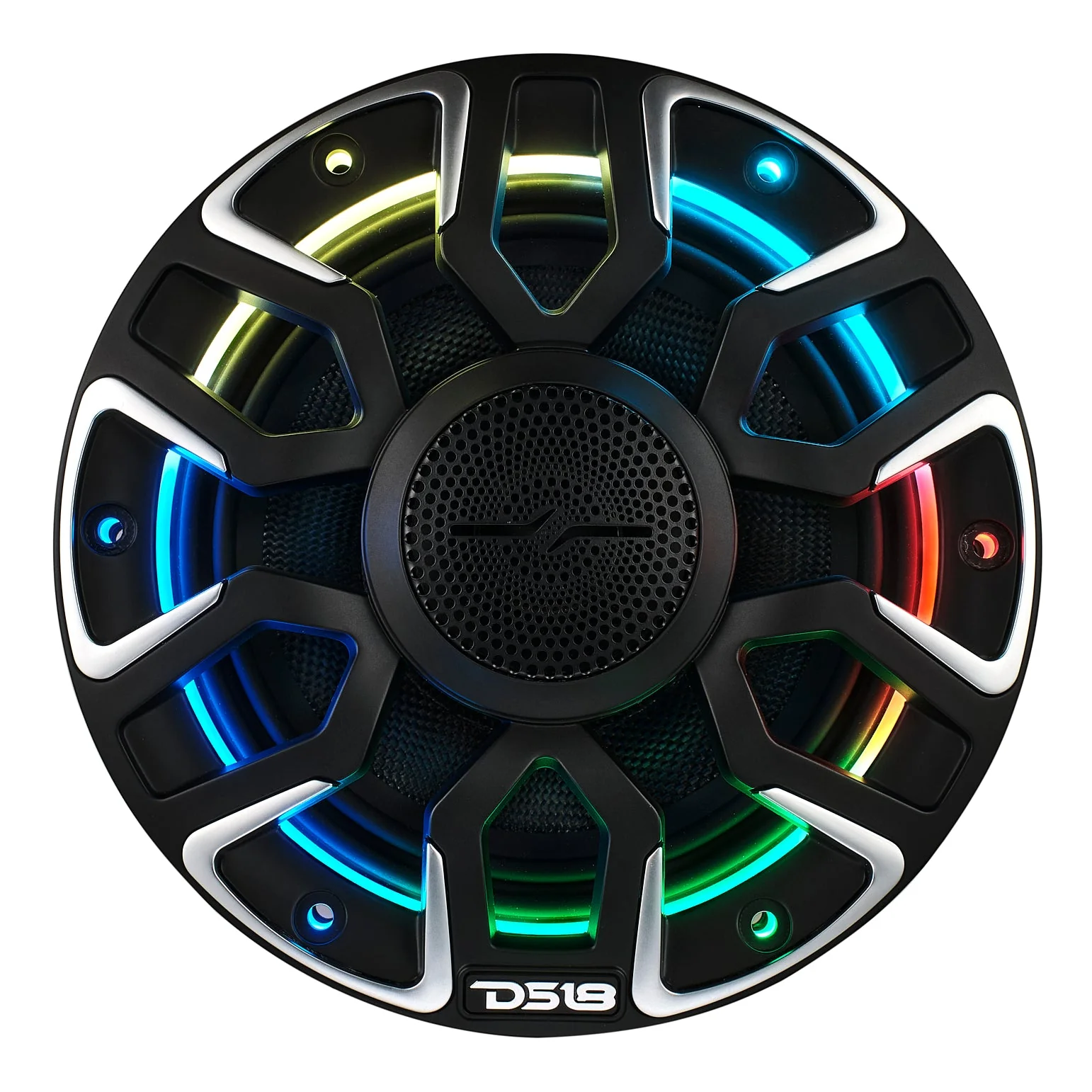 6.5” Marine Coaxial Speaker With Kevlar Cone, Bullet Tweeter, Neodymium Magnet, and Digital LED Lights | 200W RMS 4-Ohm - Image 4