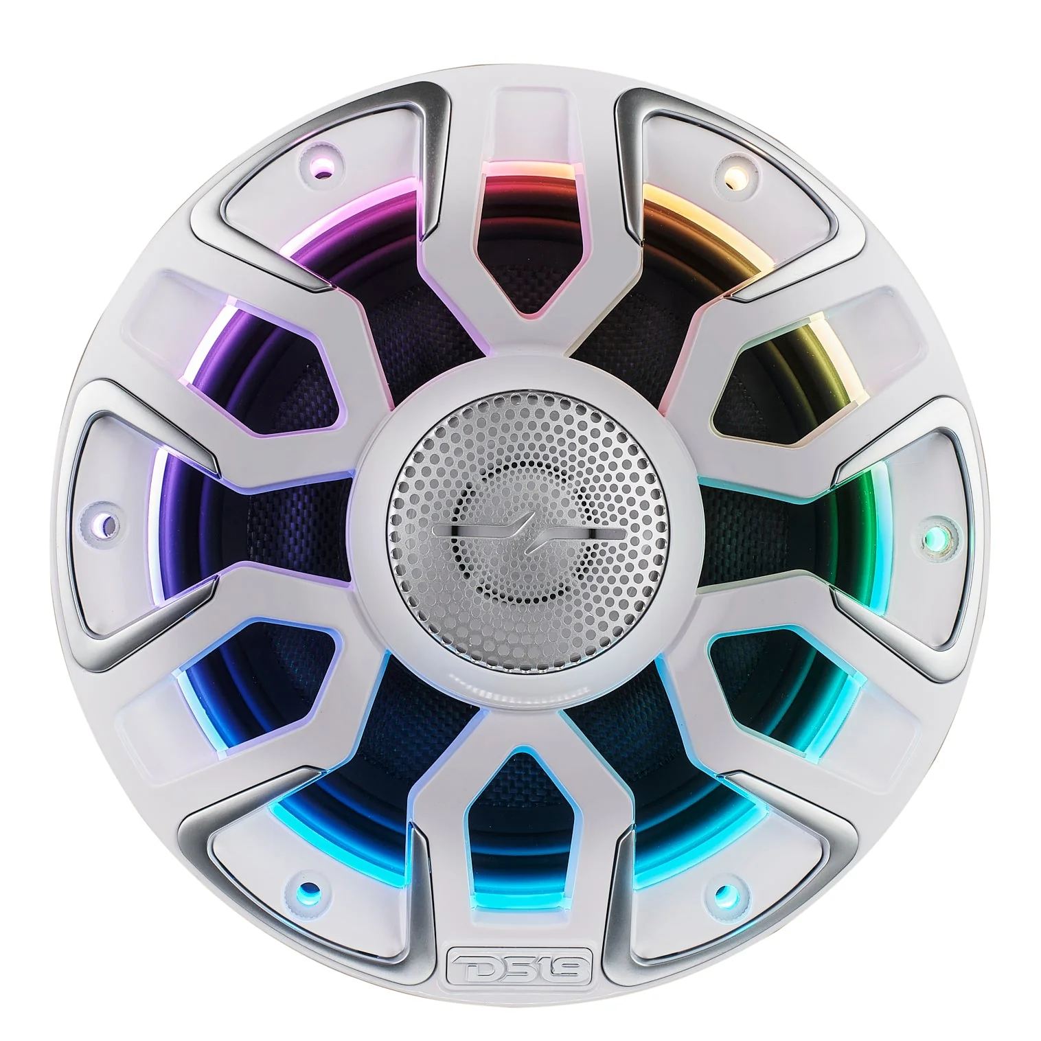 6.5” Marine Coaxial Speaker With Kevlar Cone, Bullet Tweeter, Neodymium Magnet, and Digital LED Lights | 200W RMS 4-Ohm - Image 5