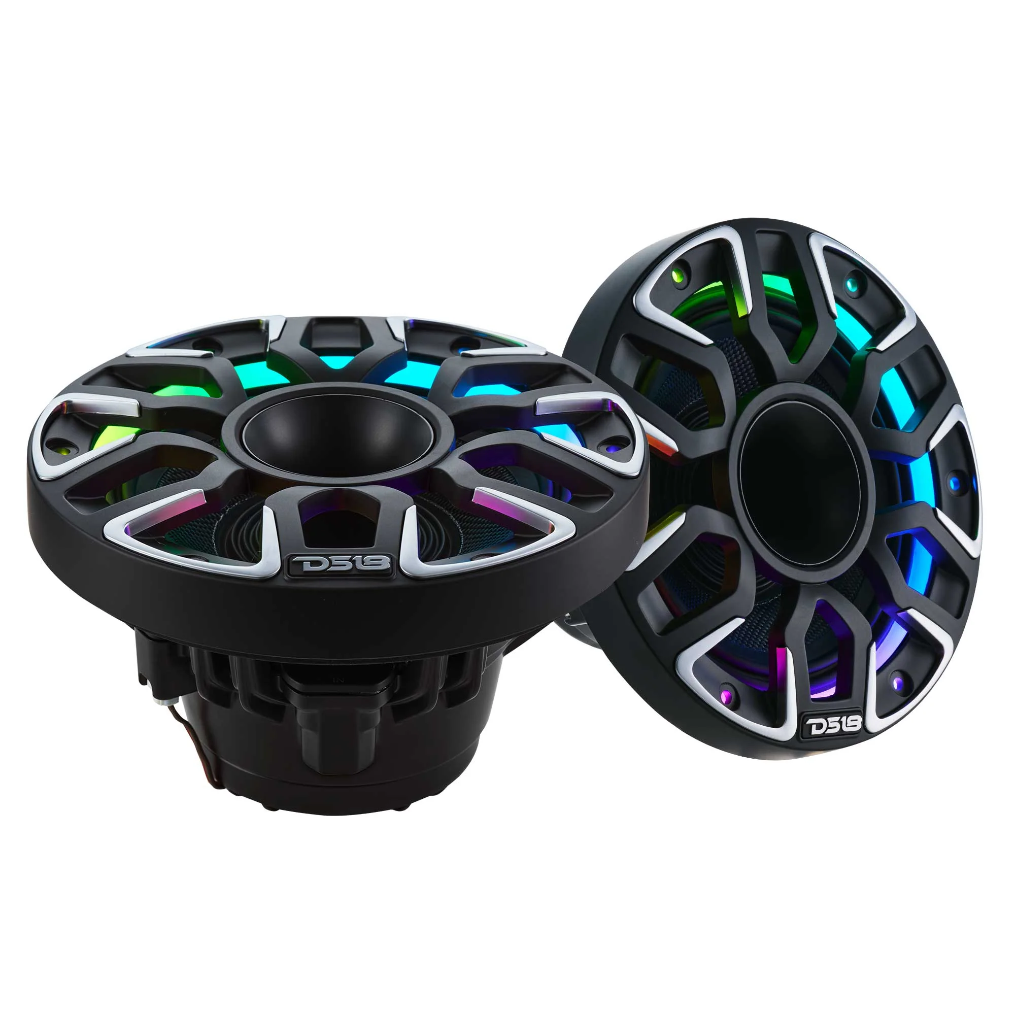 6.5” Marine Grade Hybrid Coaxial Speaker With Neodymium Magnet, Kevlar Cone, and Compression Driver | 200W RMS 4-Ohm - Image 2