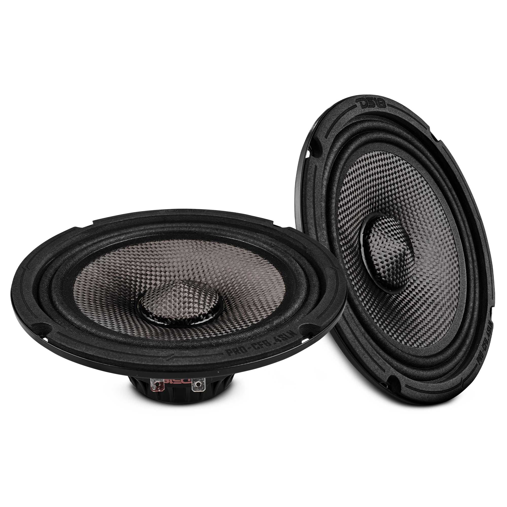 6.5” Slim Motorcycle & Motorsports Loudspeaker With Neodymium Magnet and Water Resistant Carbon Fiber Cone | 4-Ohm 150W RMS - Image 2
