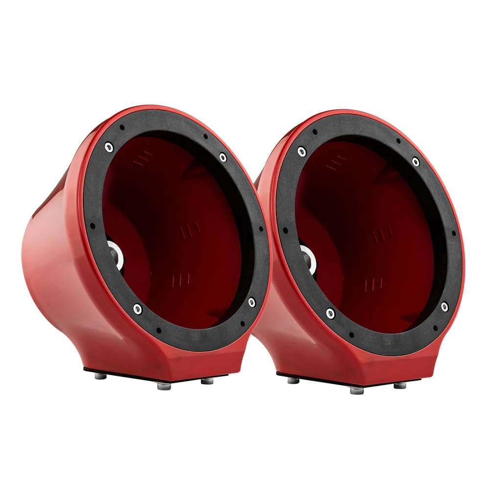 6.5” Universal Flat Mount Kick Panel Speaker Pod – Jet Skis, Jeeps, Motorcycles – RGB LED Lights - Image 14