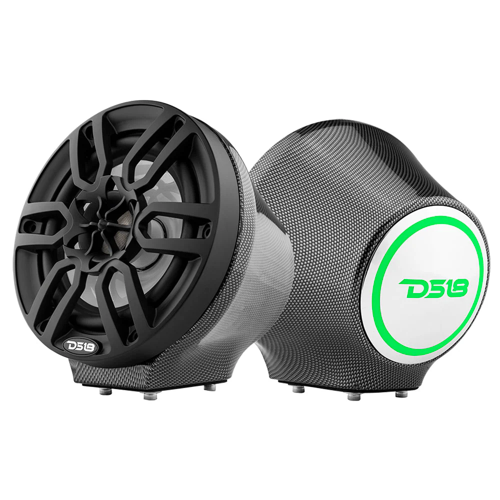 6.5” Universal Flat Mount Kick Panel Speaker Pod – Jet Skis, Jeeps, Motorcycles – RGB LED Lights - Image 18