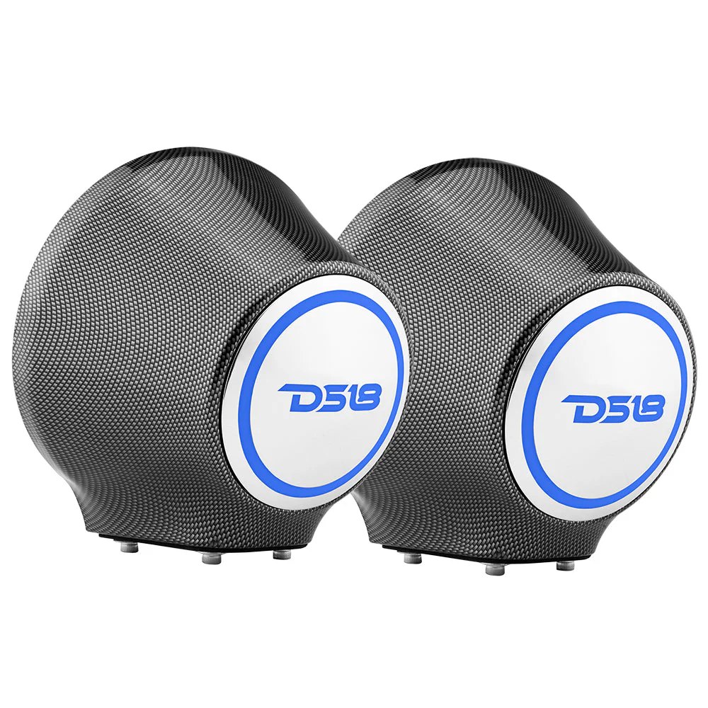 6.5” Universal Flat Mount Kick Panel Speaker Pod – Jet Skis, Jeeps, Motorcycles – RGB LED Lights - Image 20