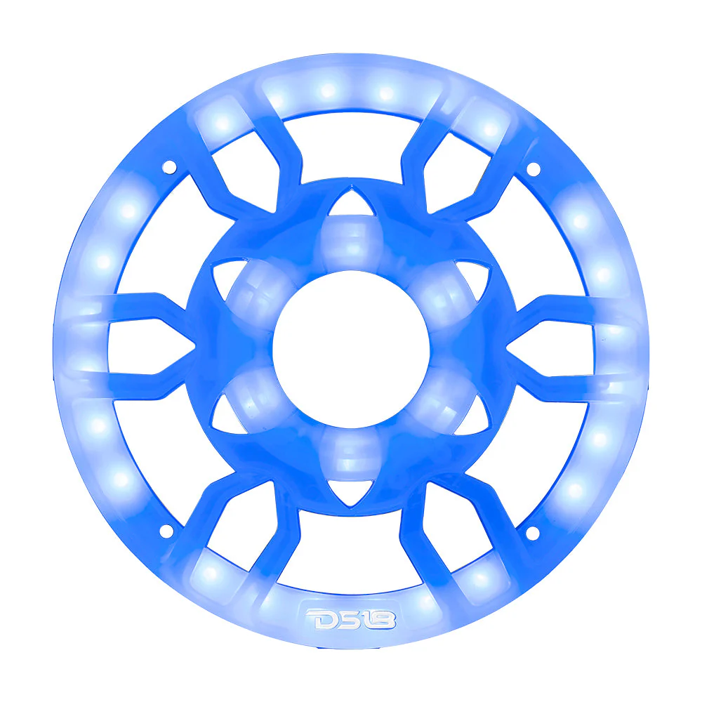 6.5" Universal Speaker Grill Cover -RGB LED Lights - Image 3