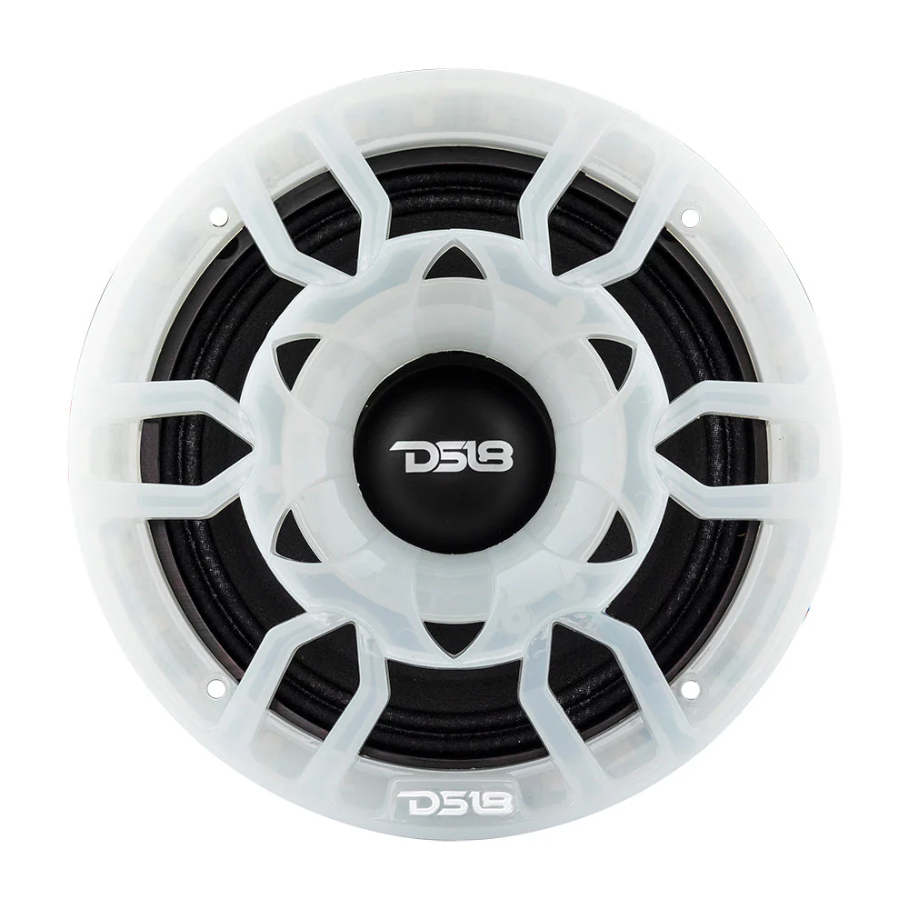 6.5" Universal Speaker Grill Cover -RGB LED Lights - Image 4