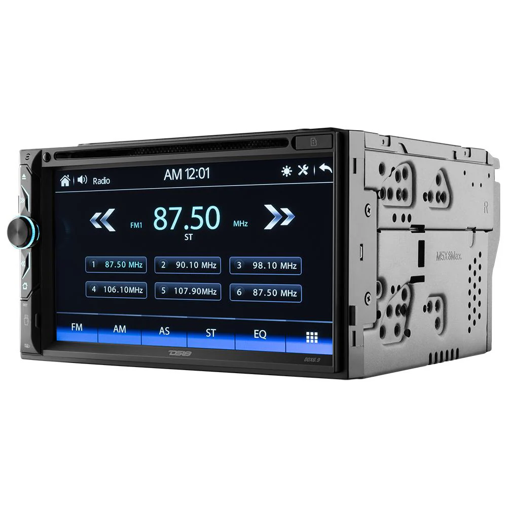 6.9" Touchscreen Double-DIN Headunit with DVD, Bluetooth, USB and Mirror Link - Image 4