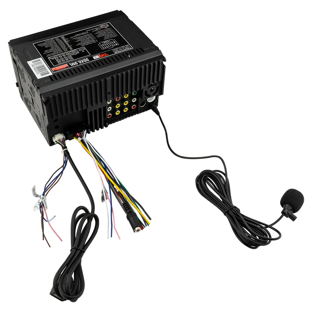 6.9" Touchscreen Mechless Double-DIN Headunit with Bluetooth, USB and Mirror Link - Image 6