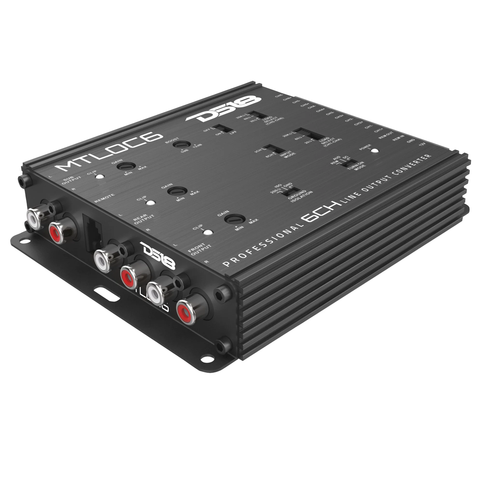 6-Channel High-to-Low Level Line Output Converter with Remote Turn-On - Image 2