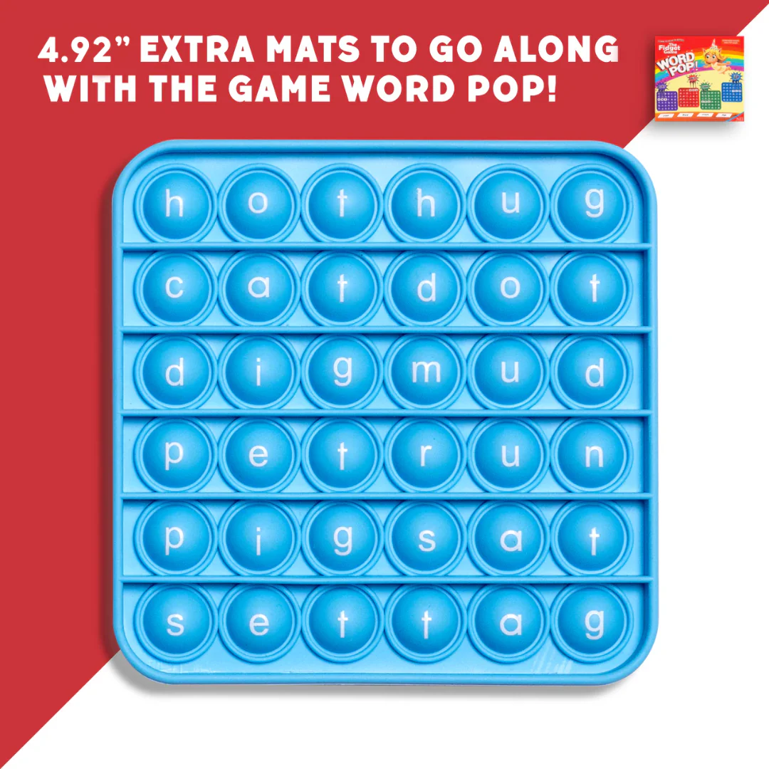 .6 Extra CVC Fidget Mats (Word Pop) - Image 4