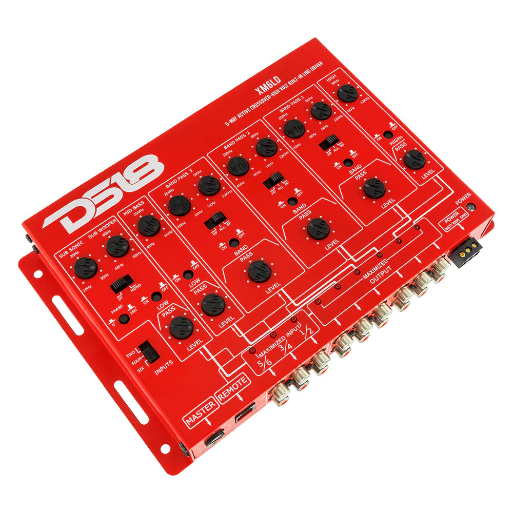 6-Way Active Crossover with Remote Gain Control - Image 2