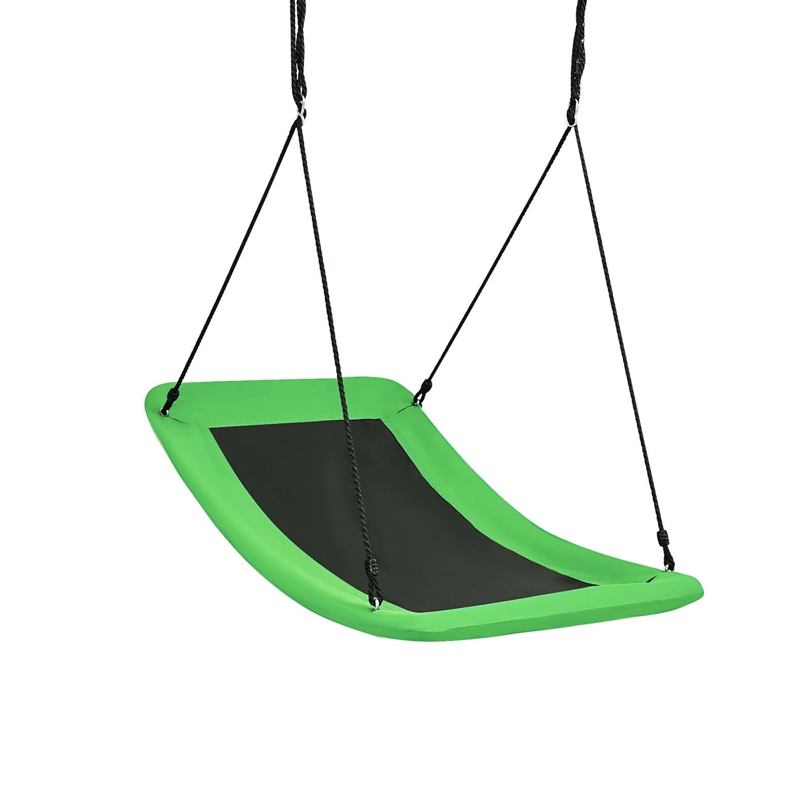 60 Inch Platform Tree Swing 700 lbs for Kids and Adults-Green - Image 3