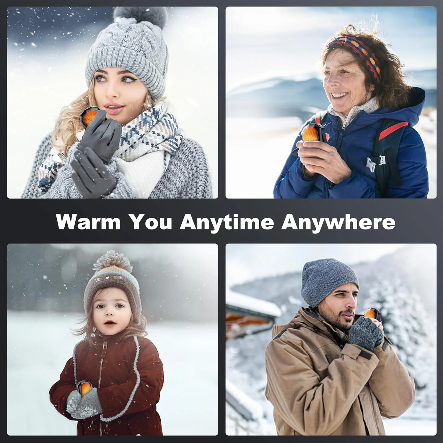6000mAh 4 Pack Electric Hand Warmer - Image 11