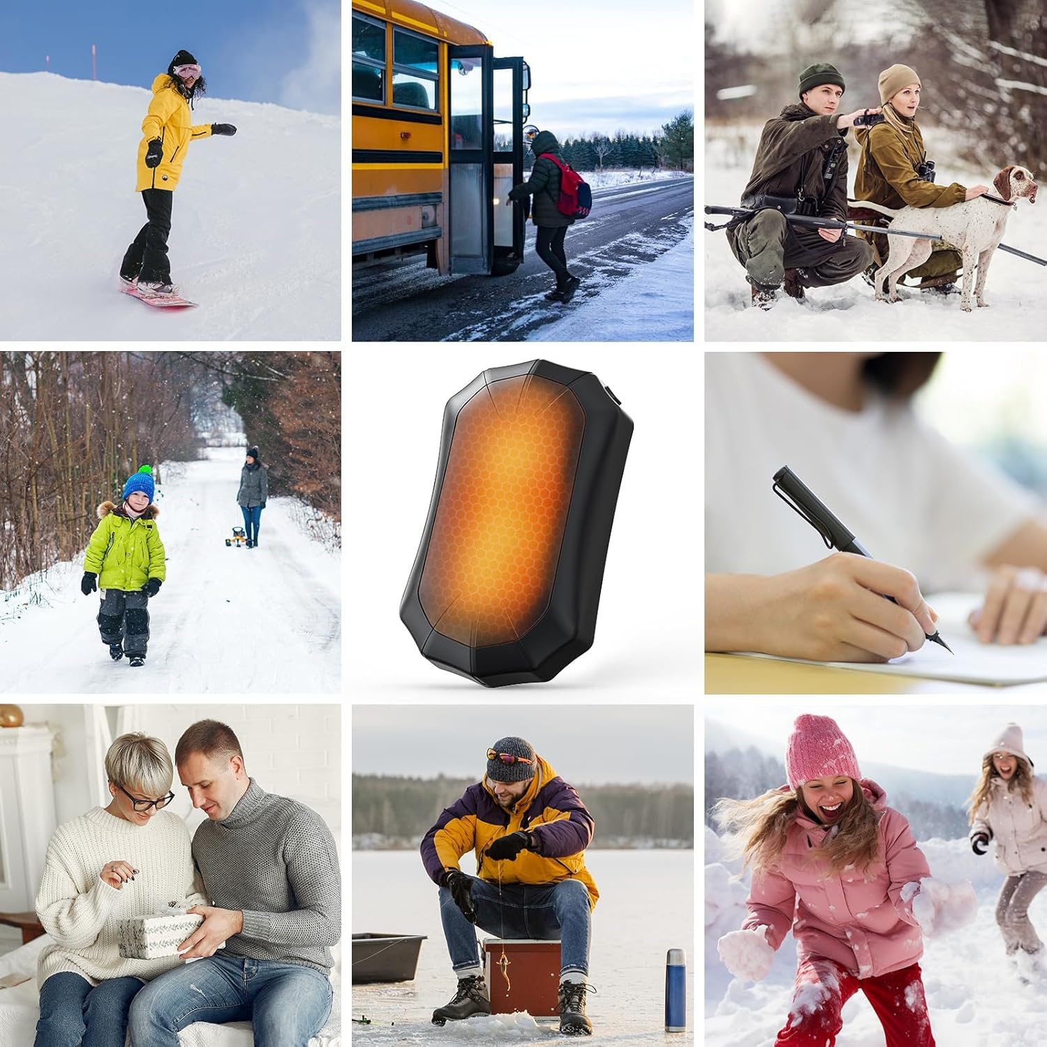 6000mAh 4 Pack Electric Hand Warmer - Image 9