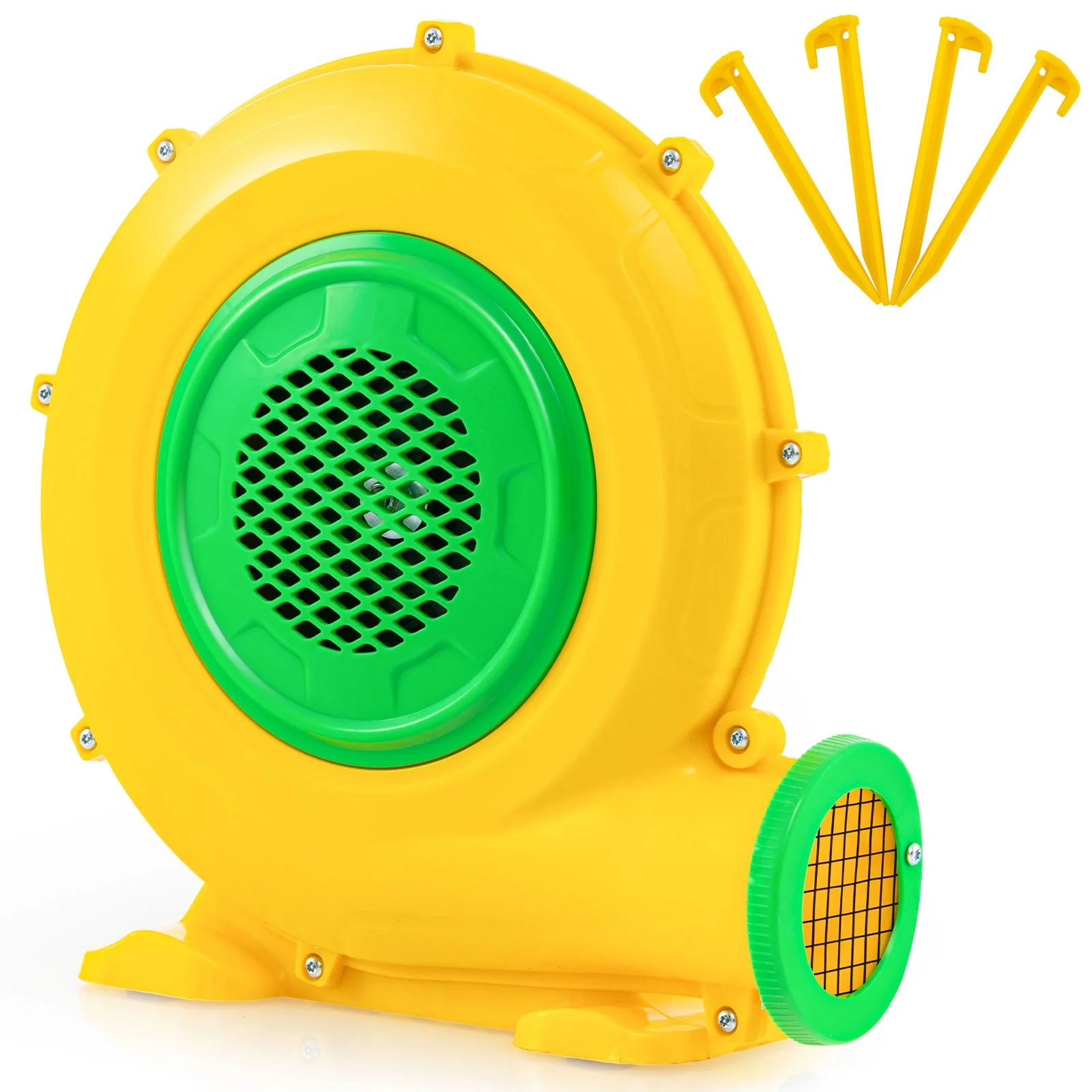 680W Air Blower Air Pump Fan with Convenient Handle and Ground Stakes-680W - Image 2