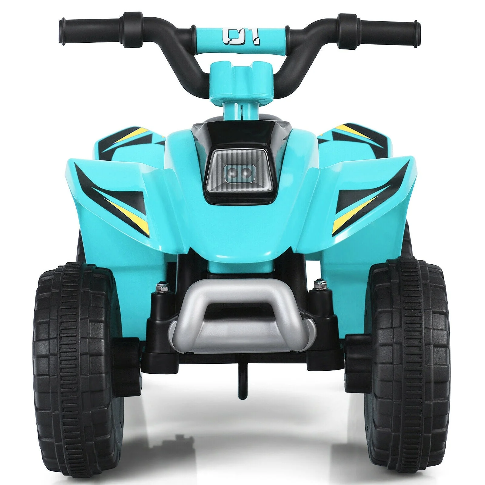 6V Kids Electric ATV 4 Wheels Ride-On Toy -Blue - Image 4