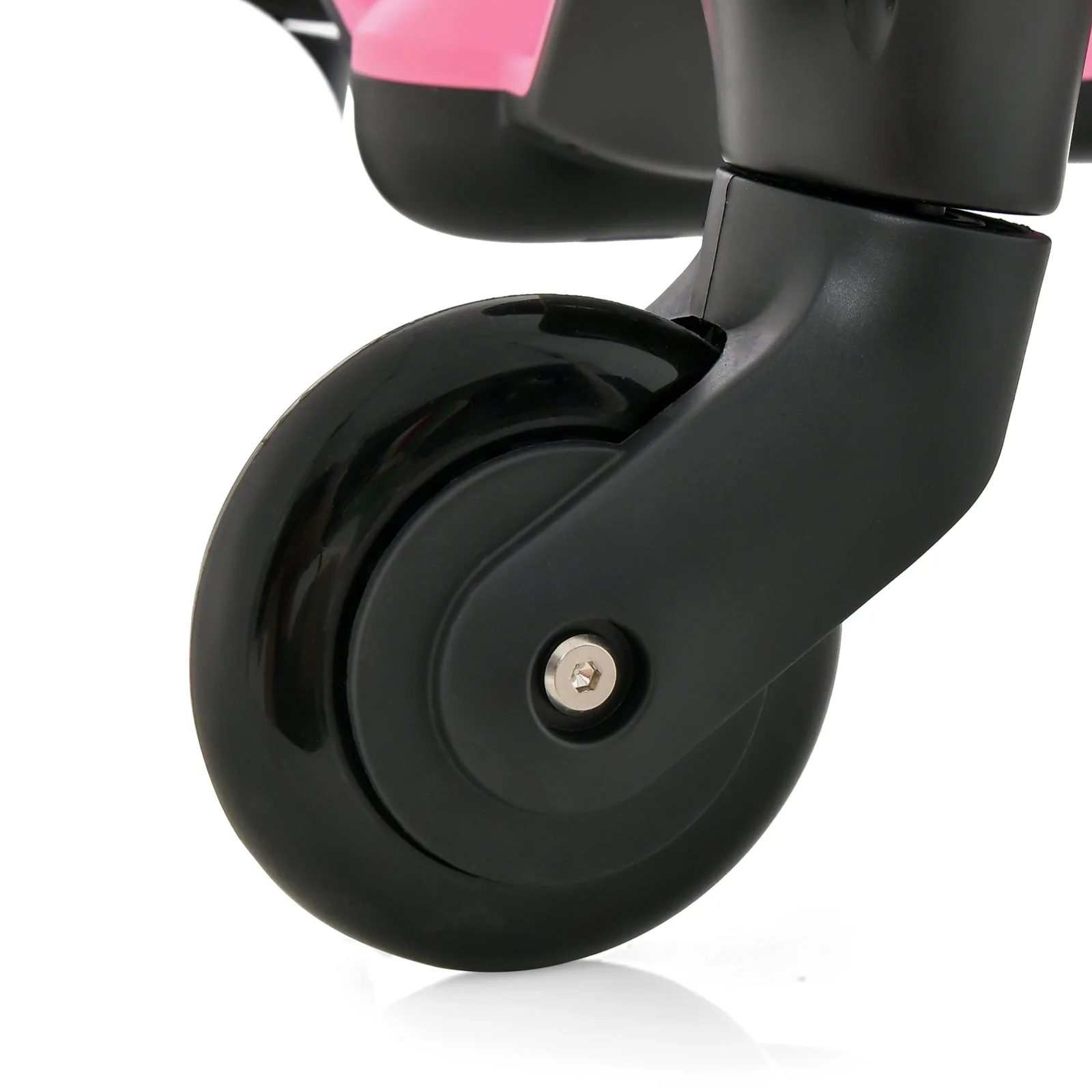 6V Kids Ride on Drift Car with 360° Spin and 2 Adjustable Heights-Pink - Image 7