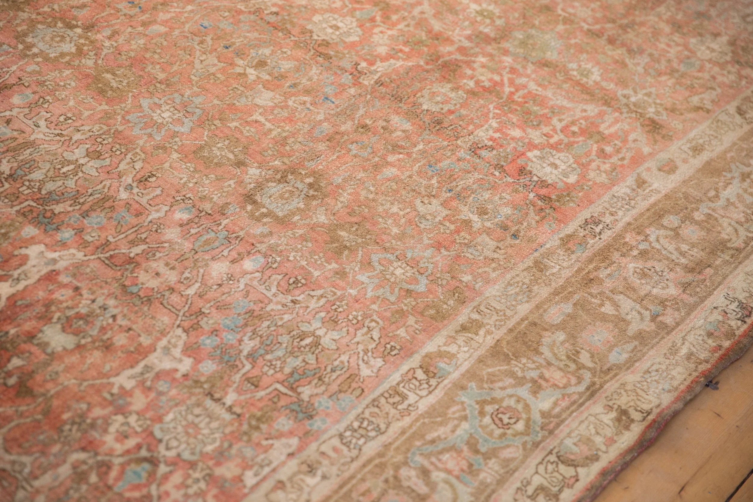 7.5x11 Vintage Distressed Bijar Carpet - Image 7