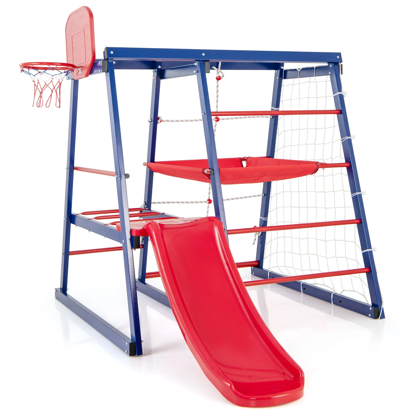 7-In-1 Metal Toddler Climbing Toys for 3-7 Years Old - Image 3