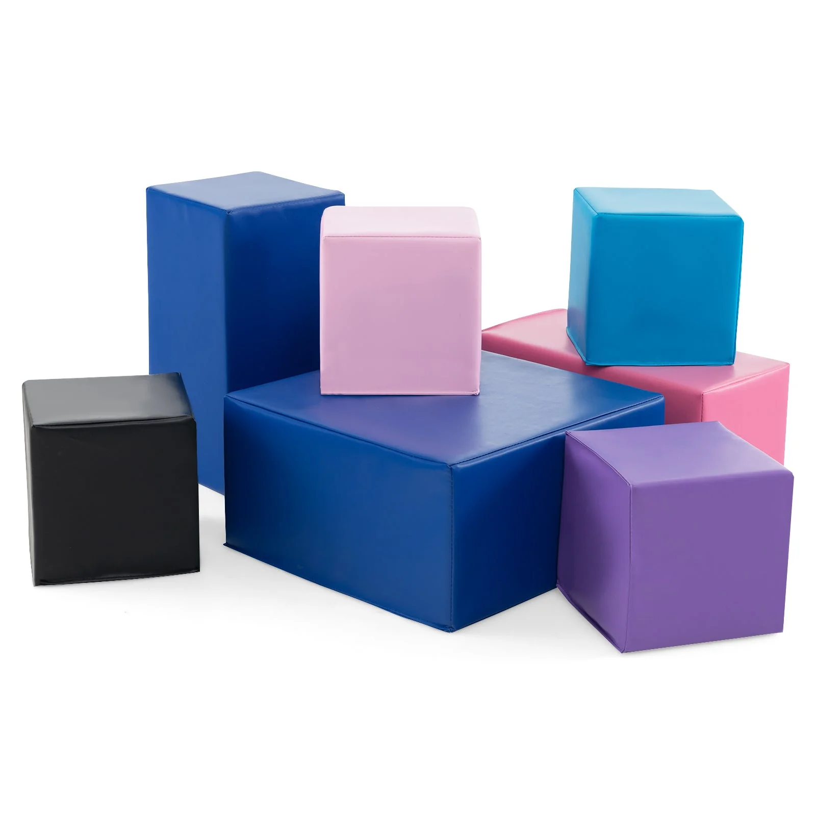 7-Piece Big Foam Building Blocks for Toddlers and Kids - Image 3
