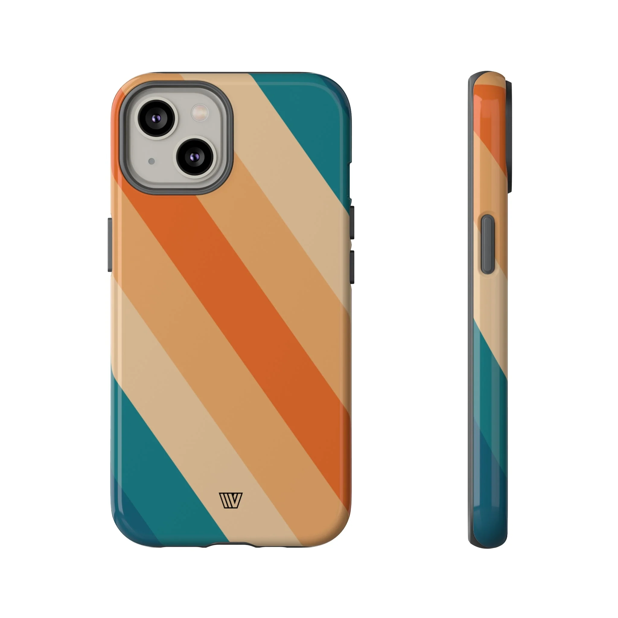 70s RETRO STRIPE | Tough Phone Case - Image 2