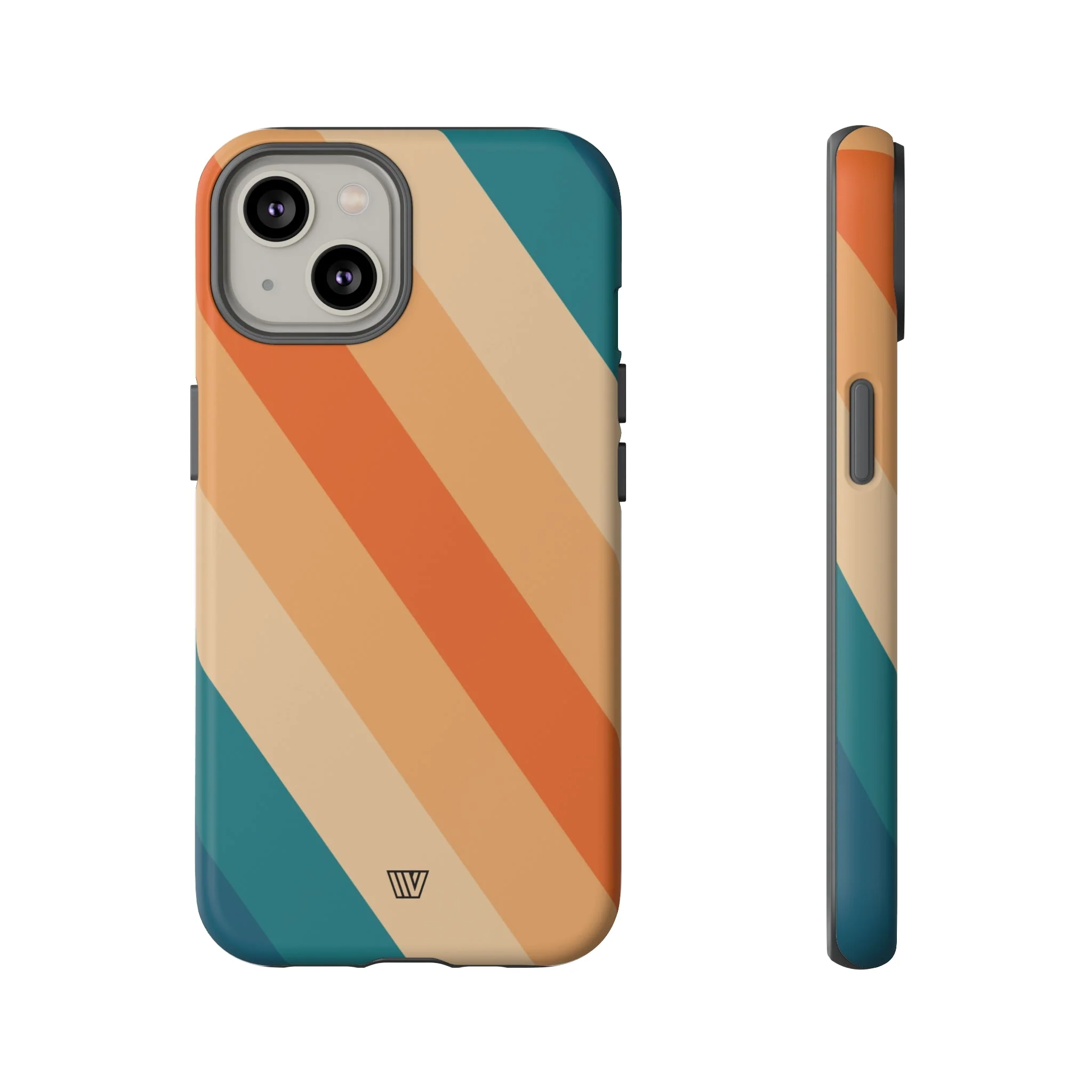 70s RETRO STRIPE | Tough Phone Case - Image 3
