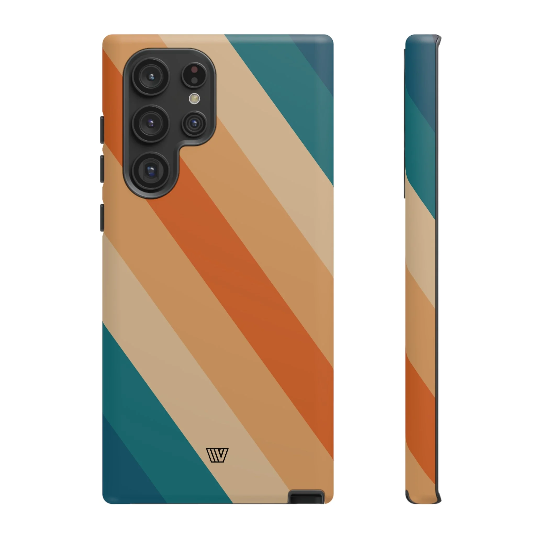 70s RETRO STRIPE | Tough Phone Case - Image 35
