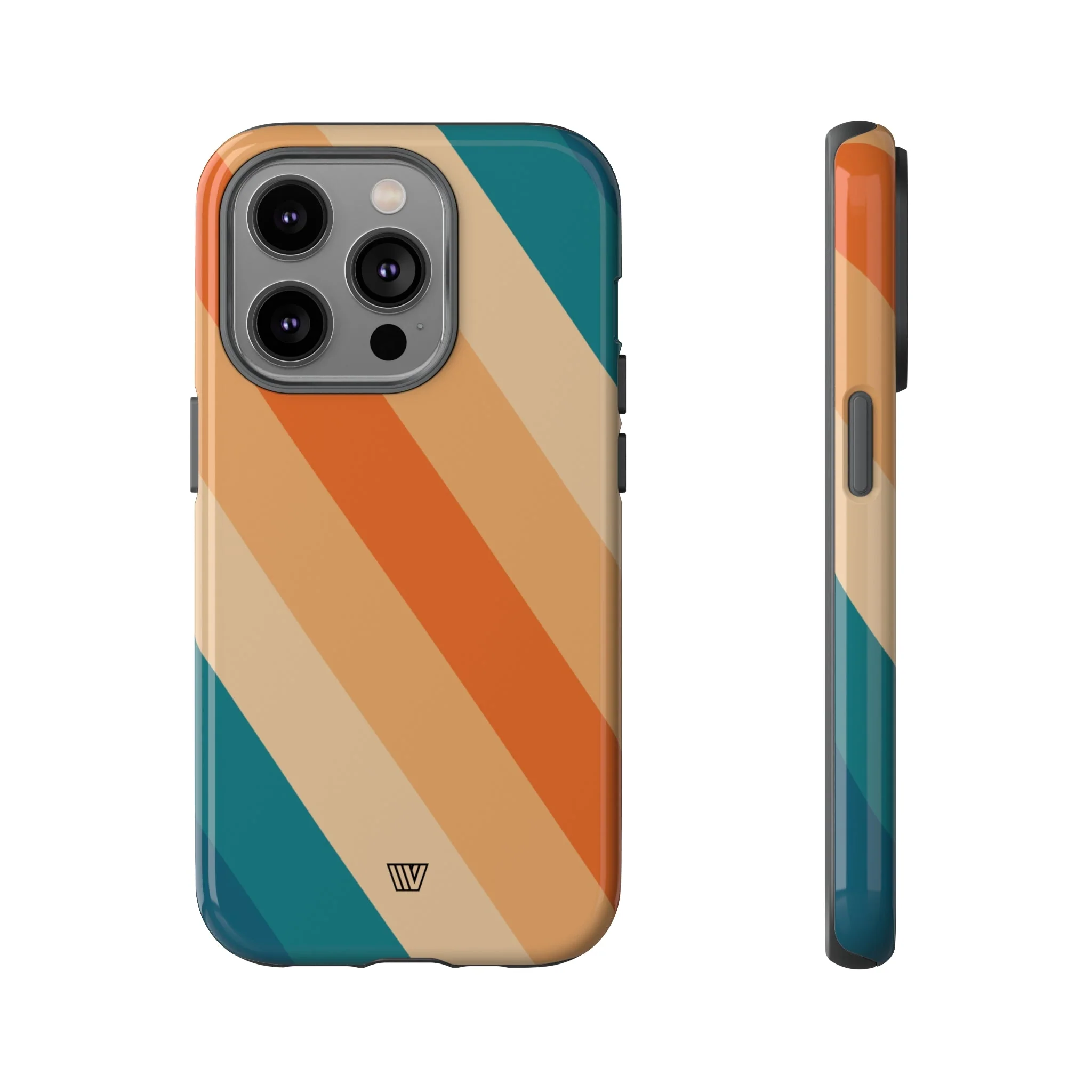 70s RETRO STRIPE | Tough Phone Case - Image 4