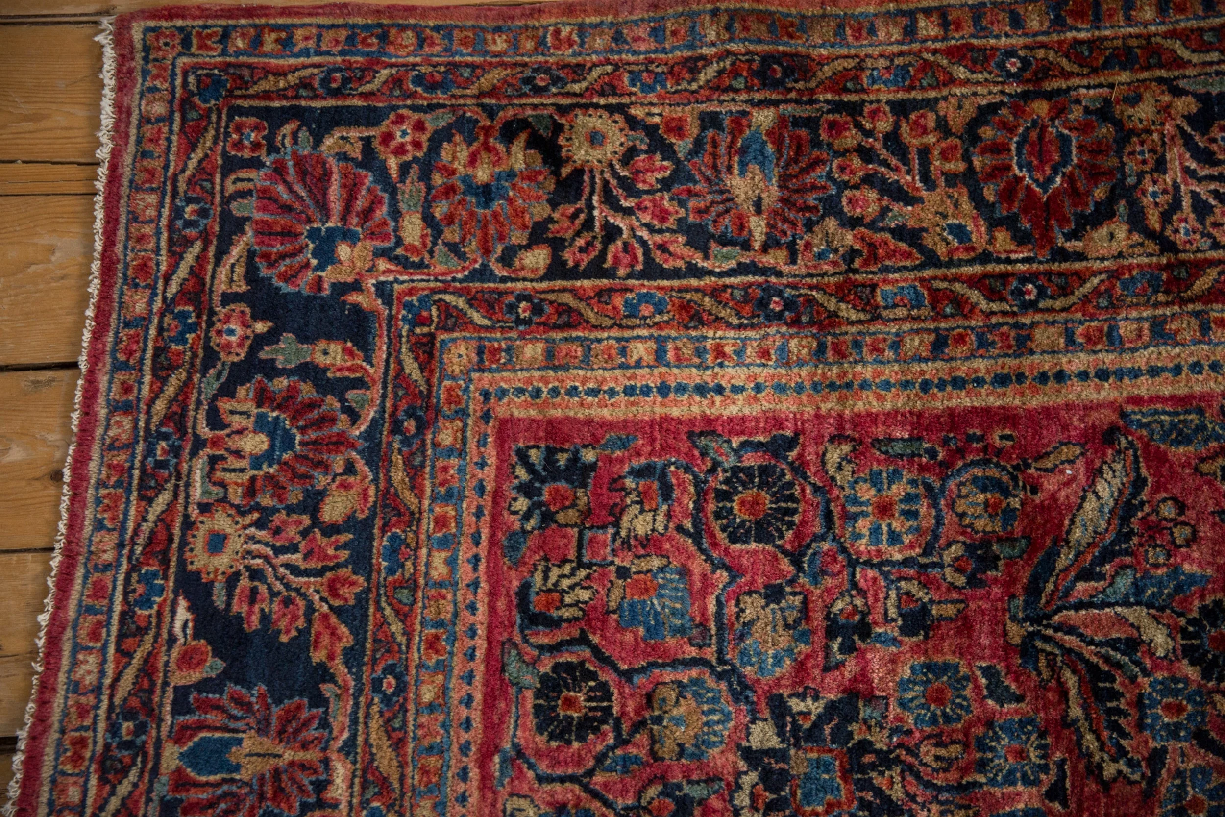 7x10 Antique American Sarouk Carpet - Image 3