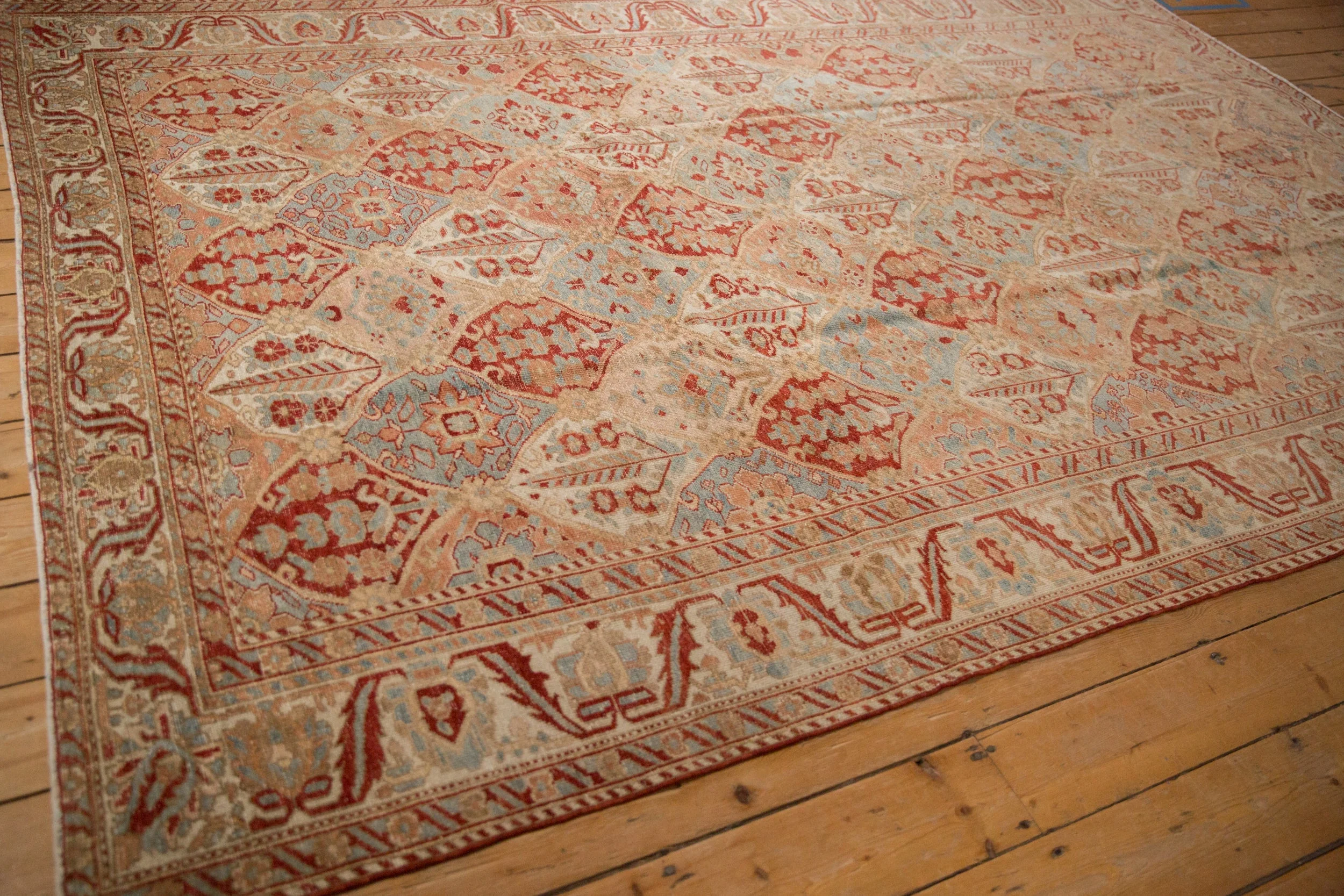 7x10 Vintage Distressed Bakhtiari Carpet - Image 5