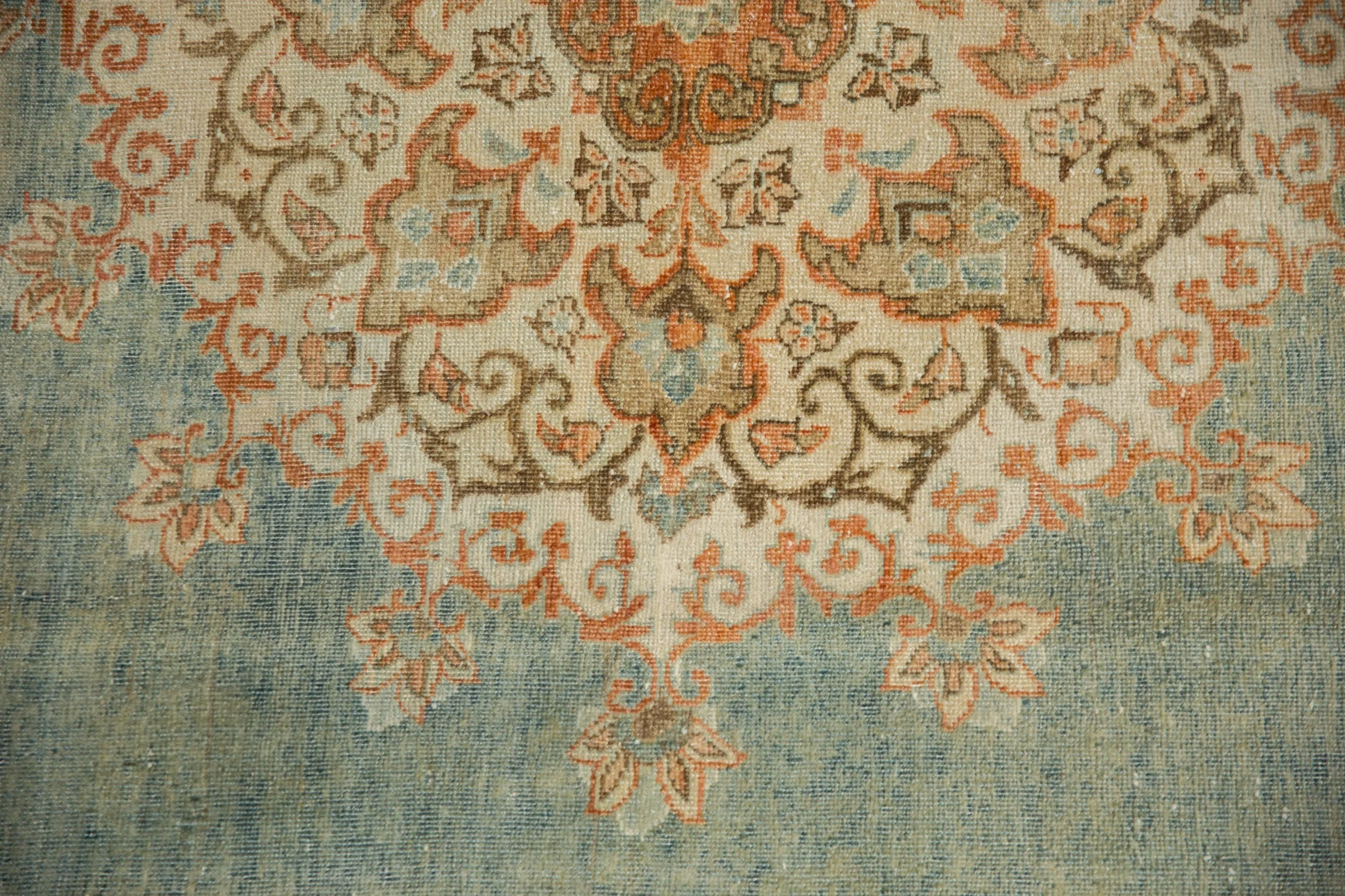 7x10 Vintage Distressed Meshed Carpet - Image 3