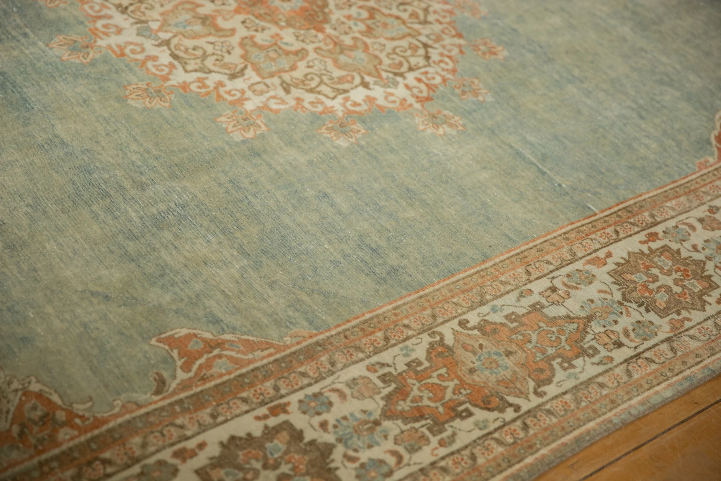 7x10 Vintage Distressed Meshed Carpet - Image 6