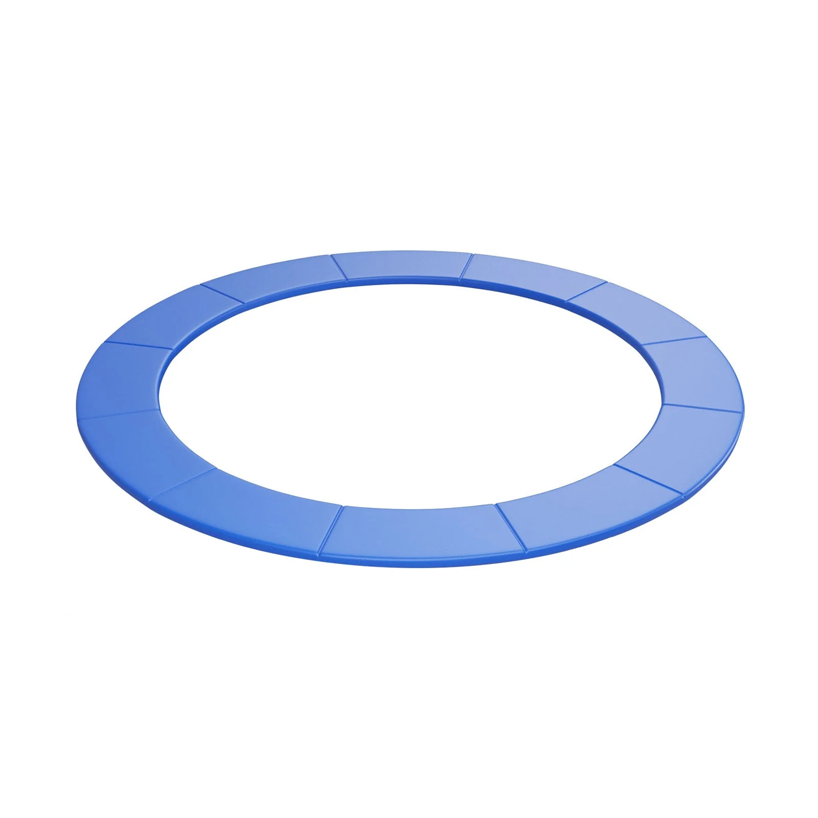 8 Feet Trampoline Spring Safety Cover without Holes-Blue - Image 3
