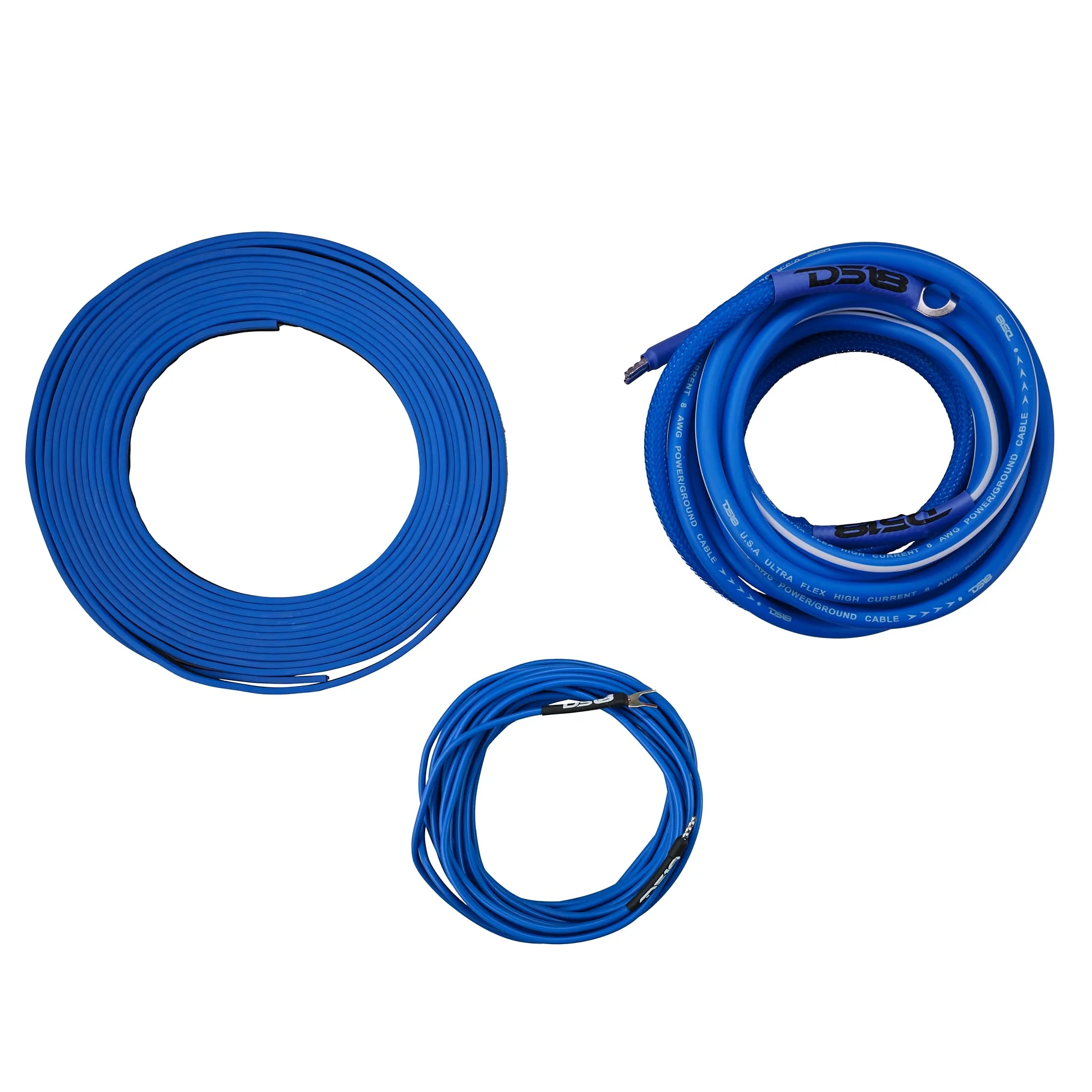 8-GA Amplifier Installation Wiring Kit - Blue - Image 3